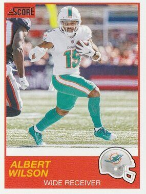 Albert Wilson - 2019 Panini-Score NFL Football Series Card